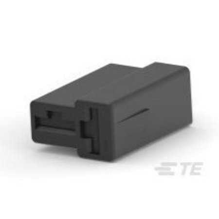 TE CONNECTIVITY FF 250 REC HSG 2P NYLON BLACK 4-180907-0